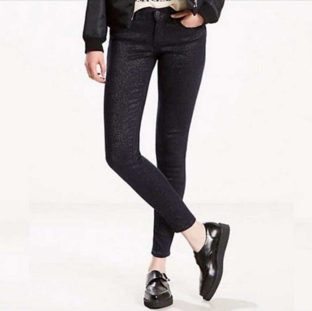 Levi's Super Skinny Jean ☆ Size 29 ☆ Glam Black
